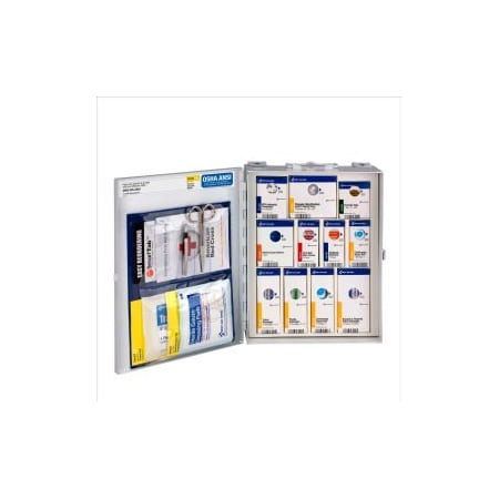 Acme United First Aid Only 1050-FAE-0103 Medium First Aid Kit, 112 Pieces, OSHA Compliant, Metal Case 1050-FAE-0103